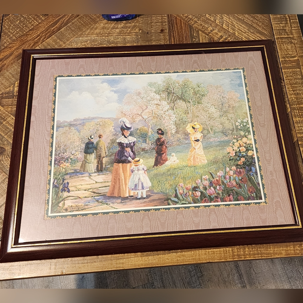 Vintage Art Print - Bettie Felder Hebert